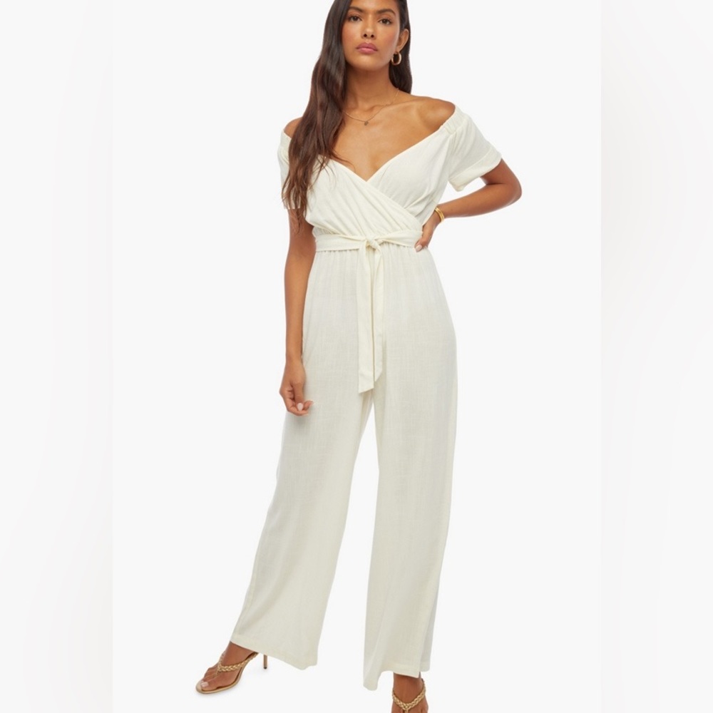 Off Shoulder Jumpsuit